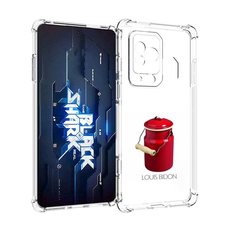 

Чехол MyPads Louis-bidon для Xiaomi Black Shark 5 Pro, Прозрачный, Tocco