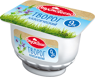 

Творог мягкий Вкуснотеево 5% 175 г
