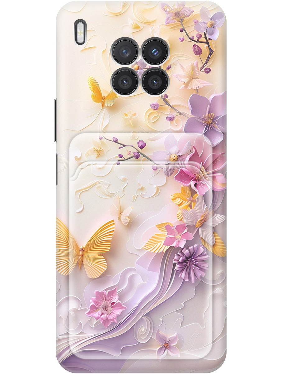 

Силиконовый чехол на Honor 50 Lite, Huawei Nova 8i с принтом 805261, Белый;фиолетовый;прозрачный;оранжевый, 732493823
