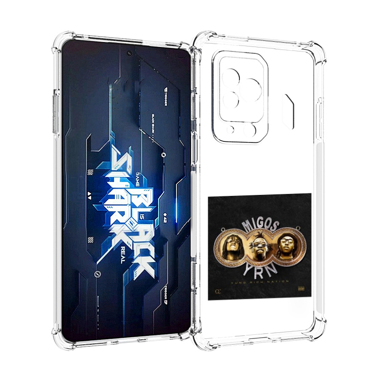 

Чехол MyPads Migos - Yung Rich Nation для Xiaomi Black Shark 5 Pro, Прозрачный, Tocco