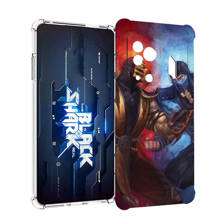 

Чехол MyPads Mortal Kombat art для Xiaomi Black Shark 5 Pro, Прозрачный, Tocco