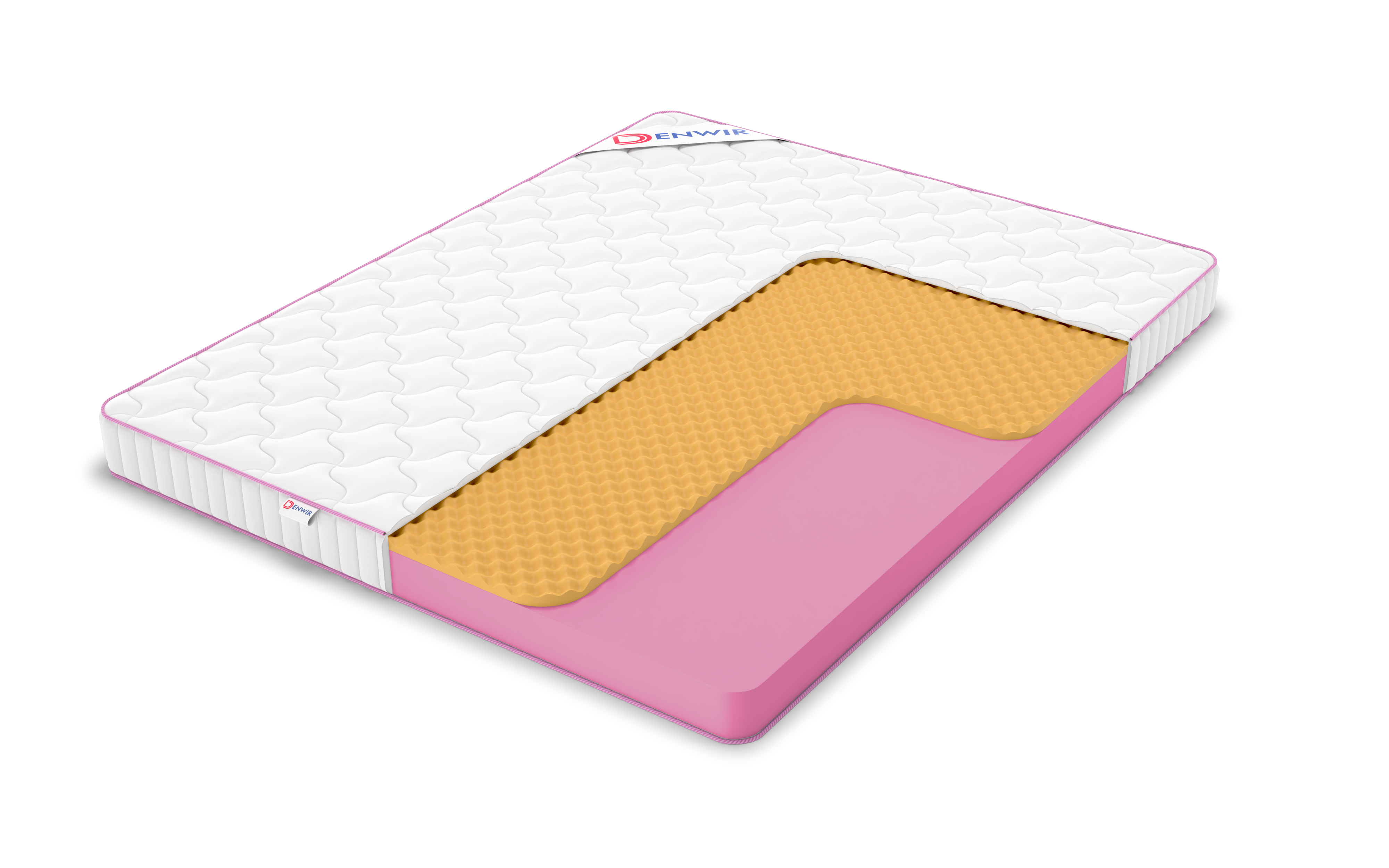 

Матрас беспружинный DENWIR MEGA MEMO RELAX 13/chstmat_MMR13_165x185, Белый, MEGA MEMO RELAX 13