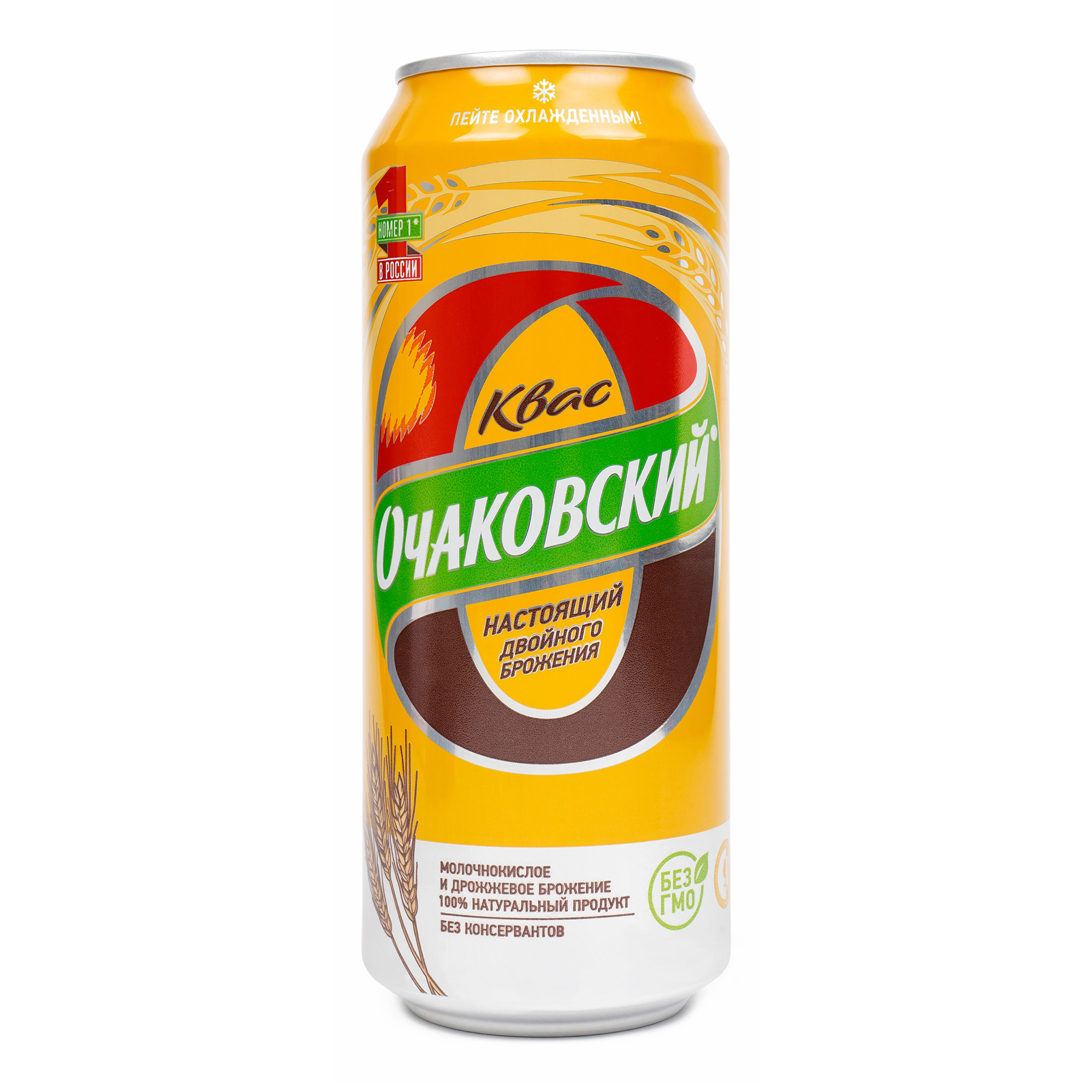 

Квас хлебный Очаковский темный 0,5 л