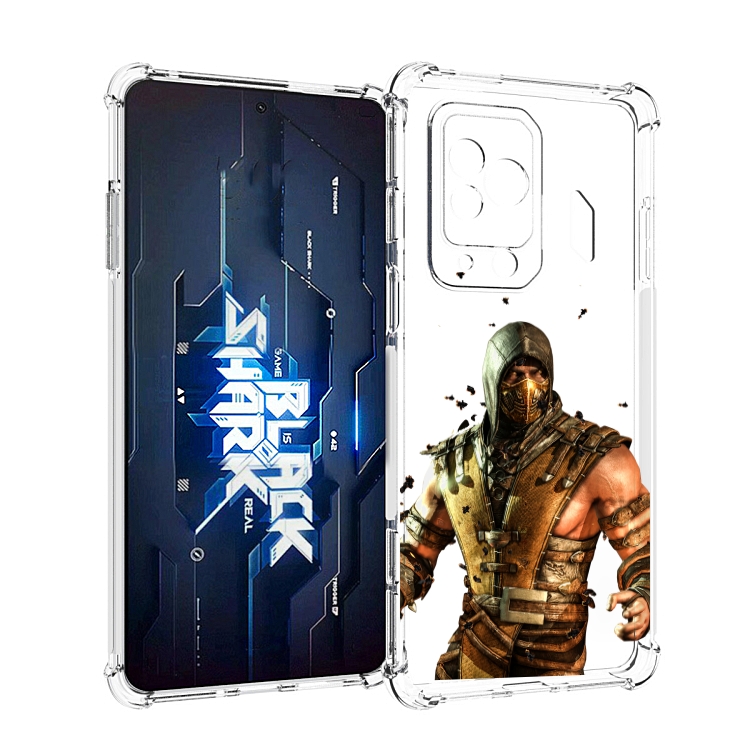 

Чехол MyPads Mortal Kombat scorpion для Xiaomi Black Shark 5 Pro, Прозрачный, Tocco