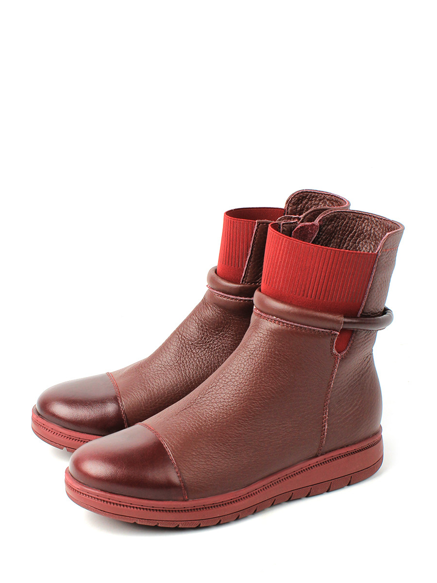 

Полусапоги женские Longfield CR 051 бордовые 37 RU, Бордовый, CR 051