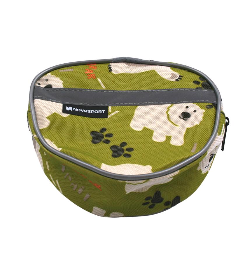 

Сумка для велосипеда NovaSport на руль ВС 036.015.0.0 Белые медведи зеленая, Зеленый;белый