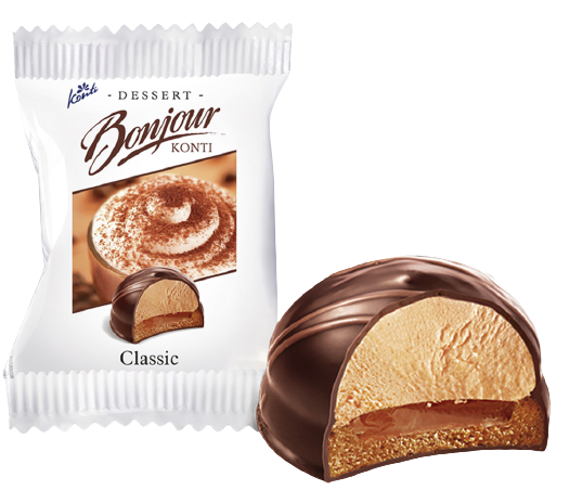 

Пирожное Konti Bonjour Souffle Классика 29 г