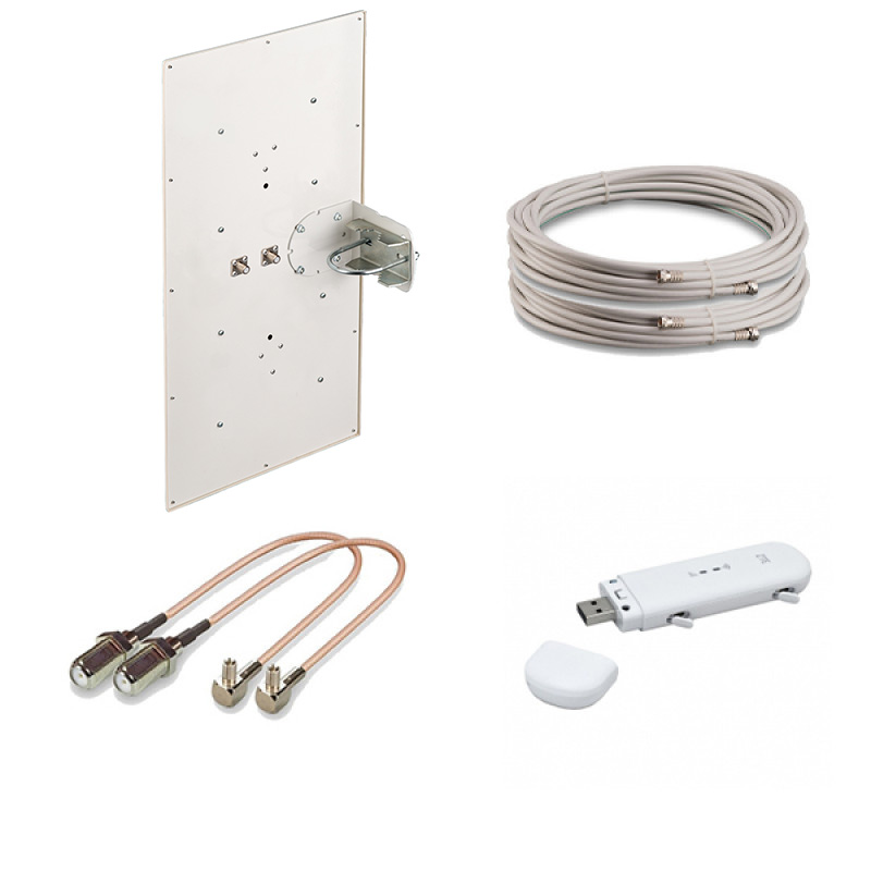 

Усилитель интернет сигнала Крокс ЭКОНОМ WIFI + с антенной 18dBi