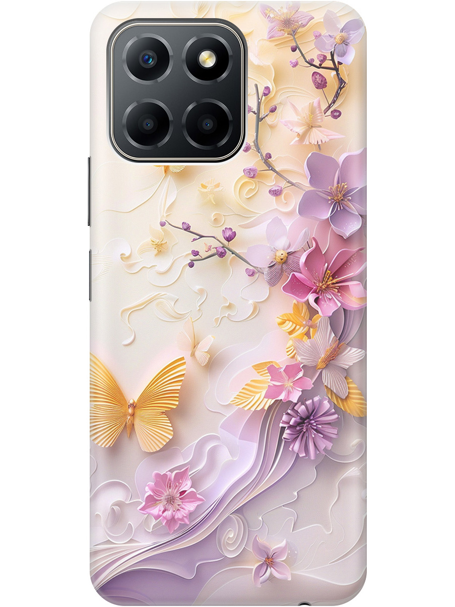 

Силиконовый чехол на Honor X6/X8 5G с принтом "Оранжевые бабочки", Прозрачный;белый;оранжевый;фиолетовый, 762092223