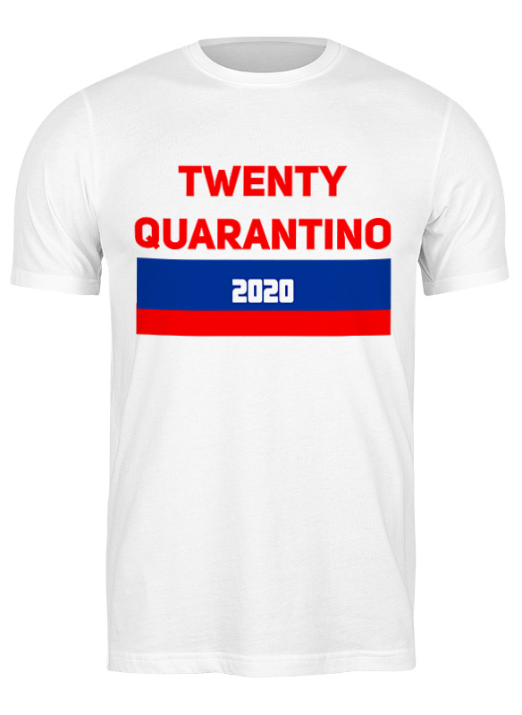 

Футболка мужская Printio Twenty quarantino 3297797 белая XL, Белый, Twenty quarantino 3297797