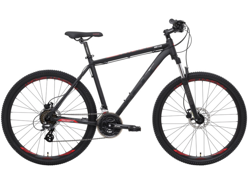 Горный велосипед Welt Ridge 2.0 HD 27, год 2023, цвет Черный, ростовка 16