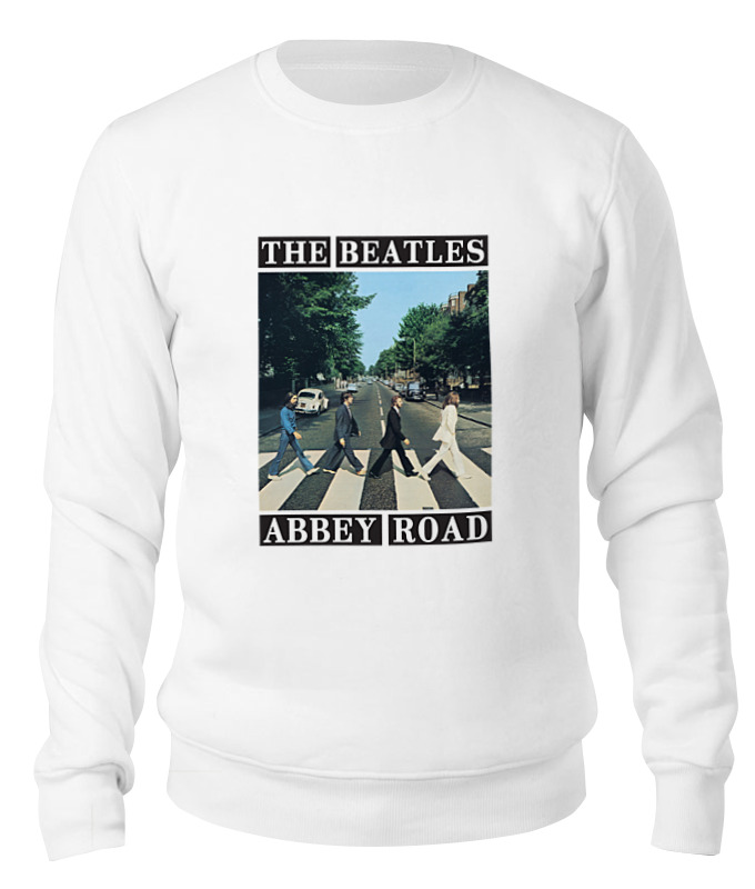 

Свитшот унисекс Printio The beatles белый M, The beatles