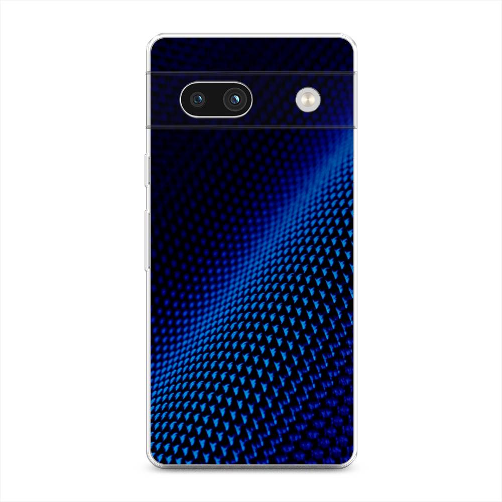 

Чехол Awog на Google Pixel 7A "Синий карбон", Черный;синий, 271450-3