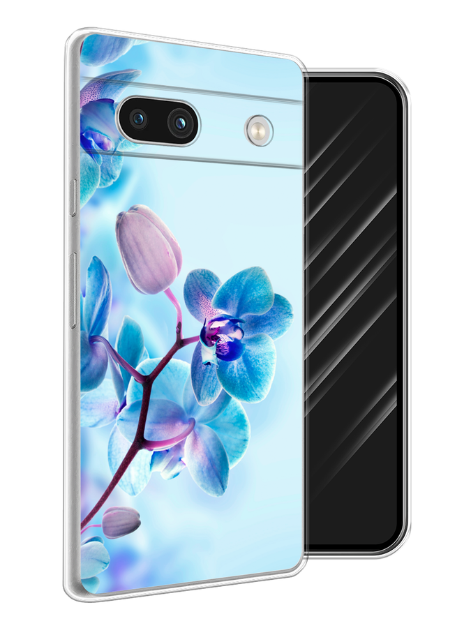 

Чехол Awog на Google Pixel 7A "Голубая орхидея", Голубой;синий, 271450-8