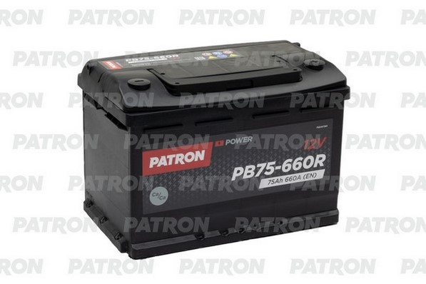 Аккумуляторная Батарея 75ah PATRON арт. PB75-660R