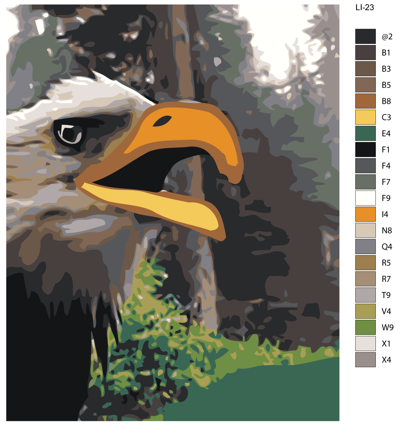 

Картина по номерам "Живопись по номерам" LI-23, 40 x 50