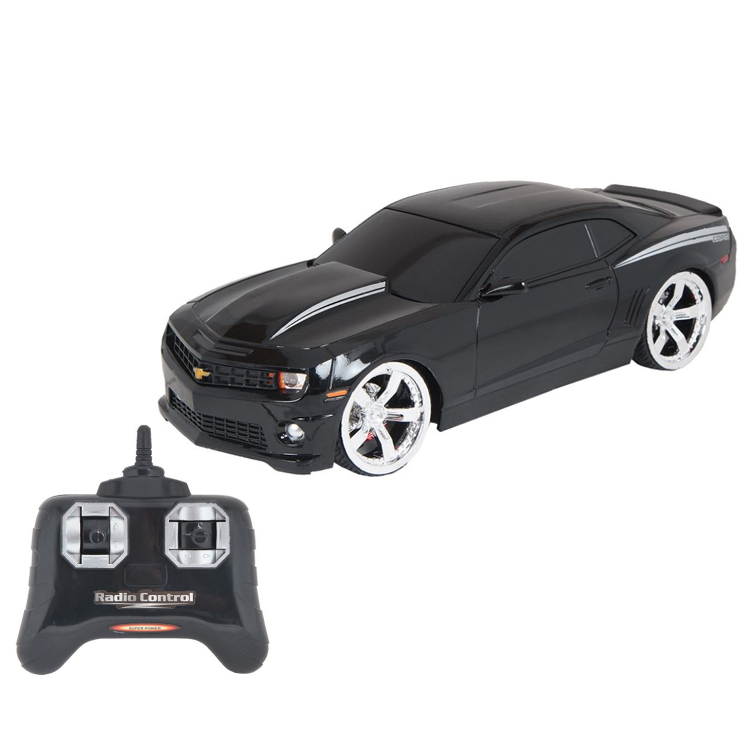 

Машина на радиоуправлении Maxi Car Vip Line Chevrolet Copo Camaro, 1:24, черный