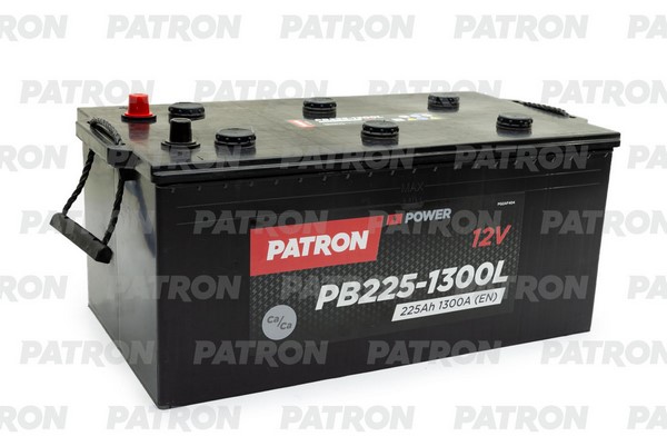 Аккумулятор PATRON POWER 12V 225AH 1300A (L+) B3 518x279x240mm 54,9kg