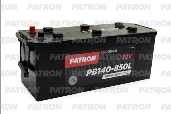 Аккумулятор PATRON POWER 12V 140AH 850A (L+) B3 513x189x223mm 34,1kg