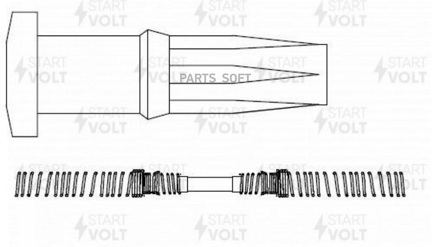 Наконечник катушки зажигания StartVOLT stc0864