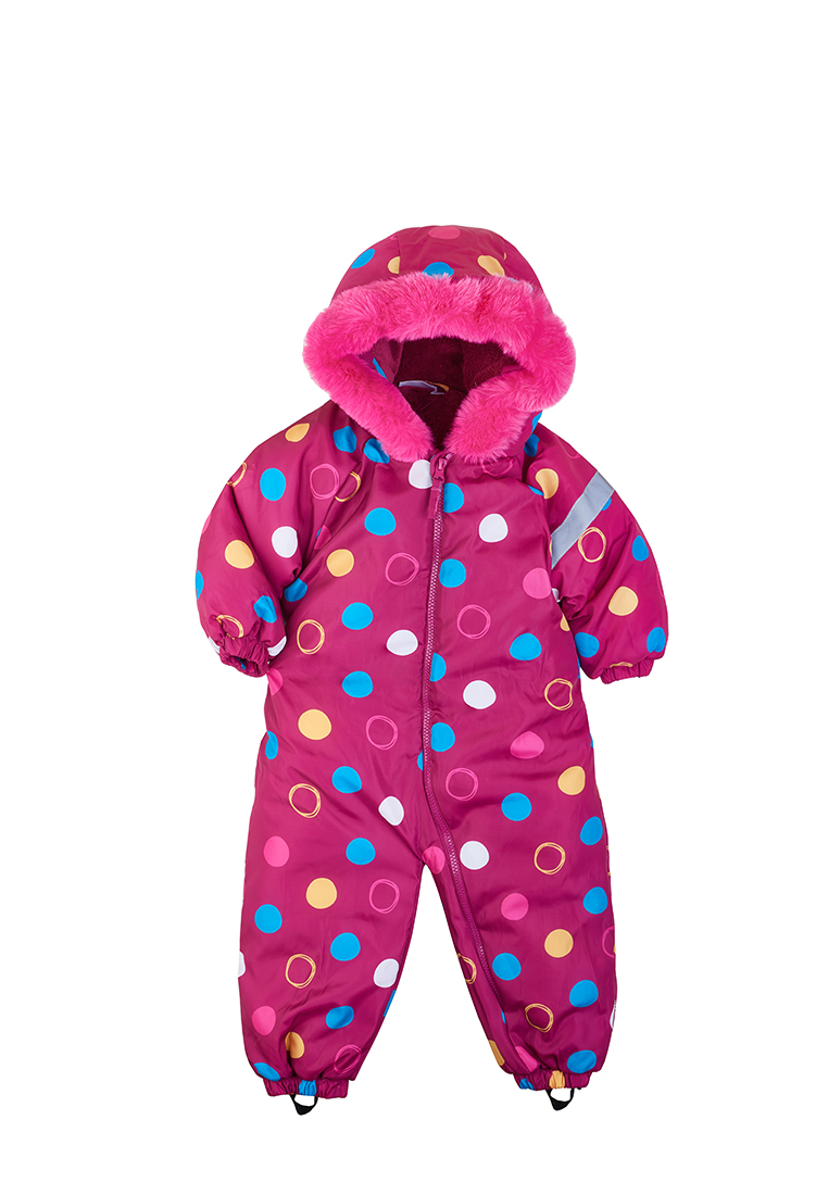 фото Комбинезон детский повседневный kari baby aw20b171 бордовый р.98