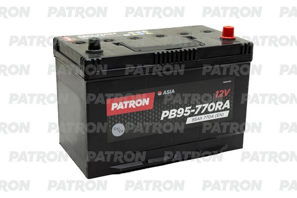 Аккумулятор PATRON ASIA 12V 95AH 770A (R+) B1 306x173x222mm 21kg