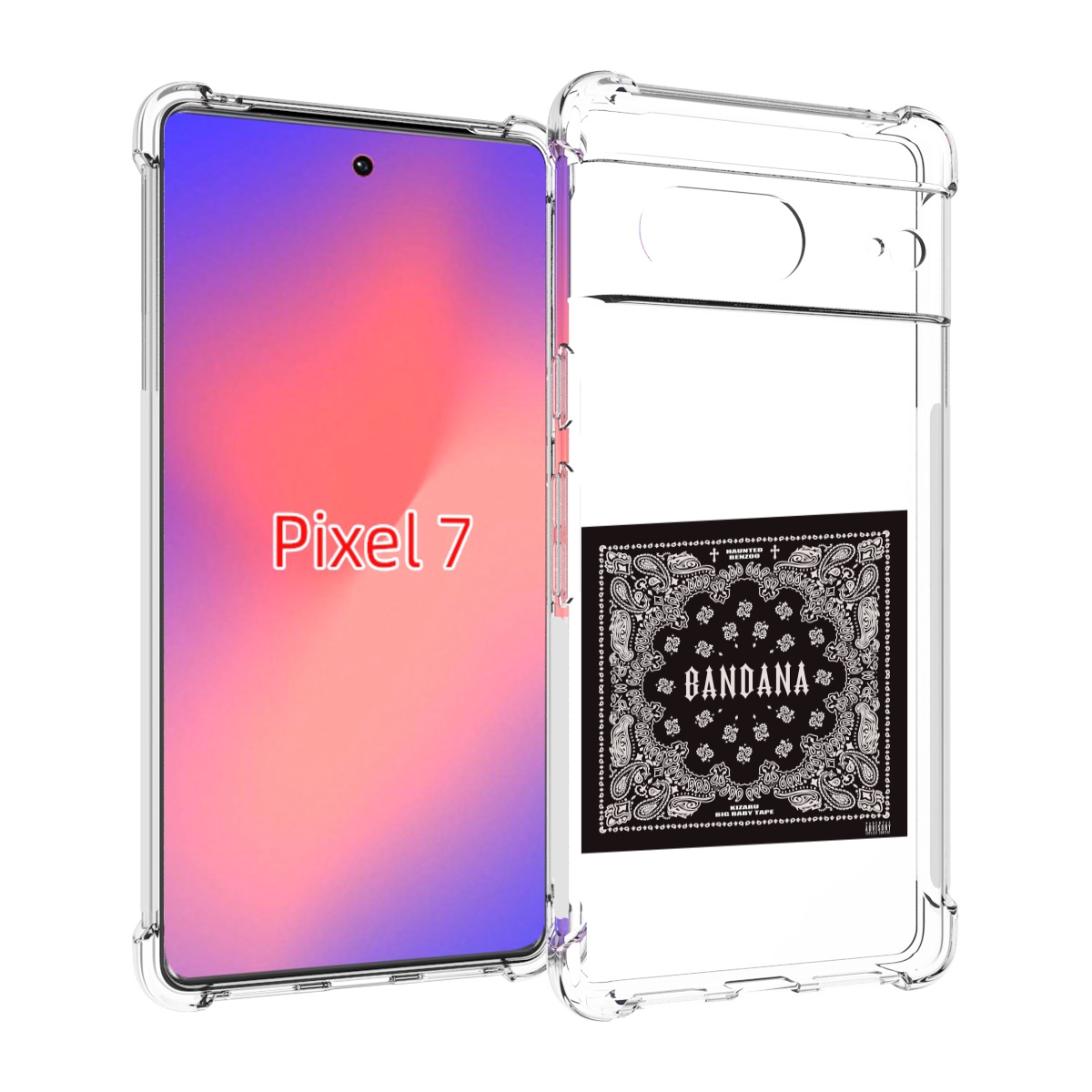 

Чехол Mypads Bandana I Big Baby Tape Для Google Pixel 7, Прозрачный, Tocco