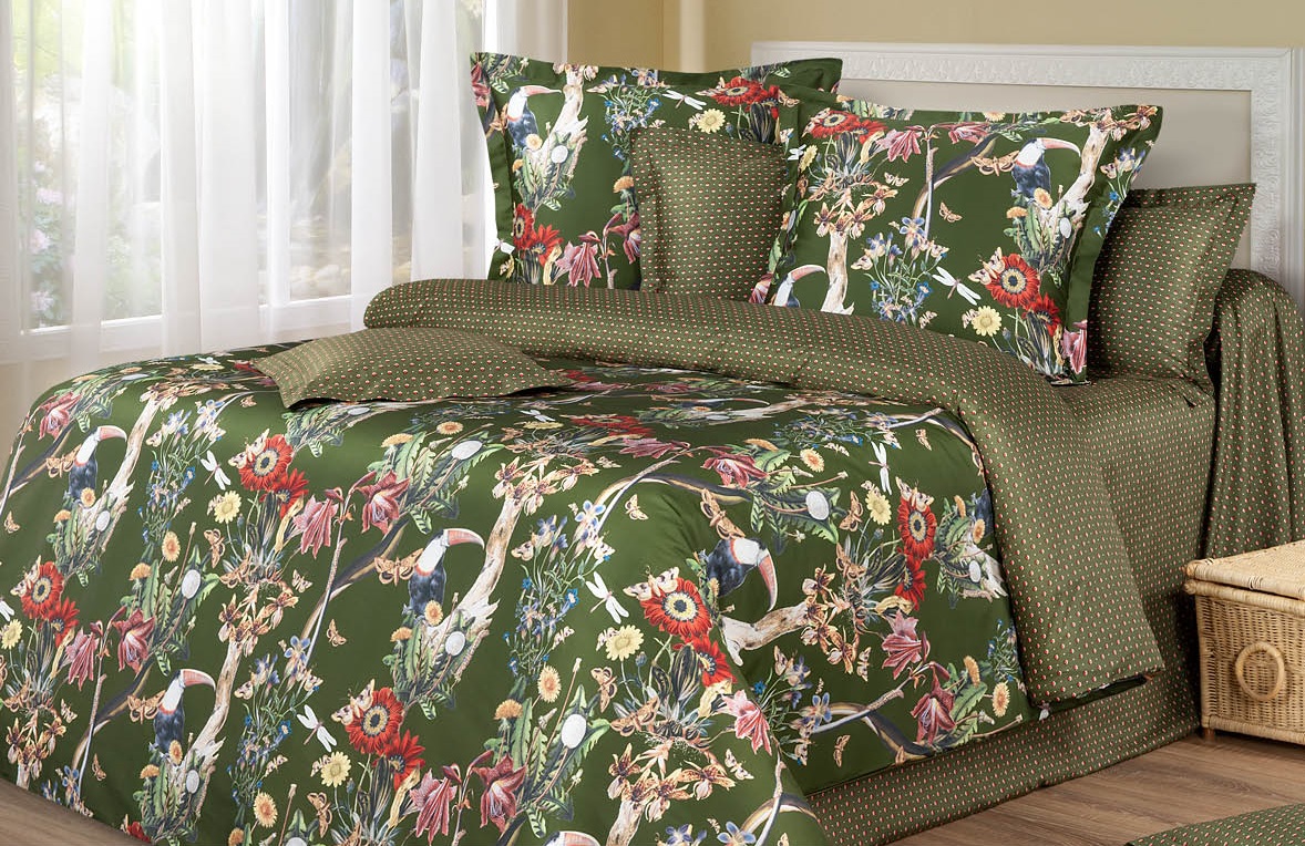 

Постельное белье Cotton Dreams Secret Forest секрет форест, 70x70 (семейное)