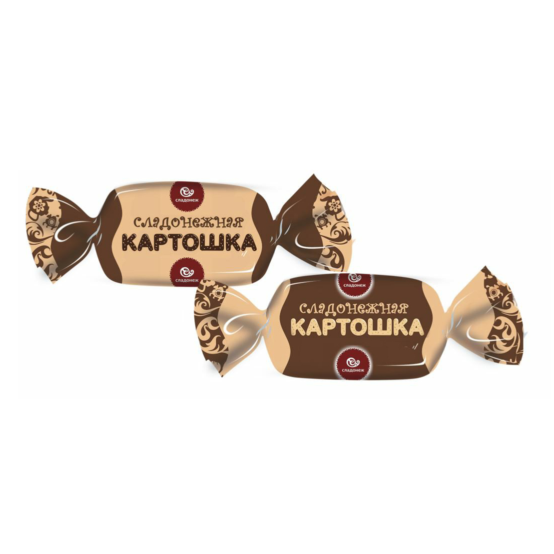 

Конфеты глазированные Сладонеж Сладонежная картошка