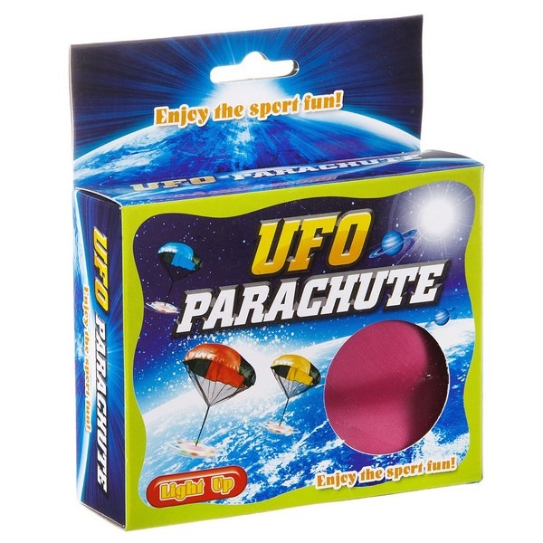 

Игрушка фрисби UFO Parachute, BOX 14×4×12 см, 2 вида, арт. 1258-10
