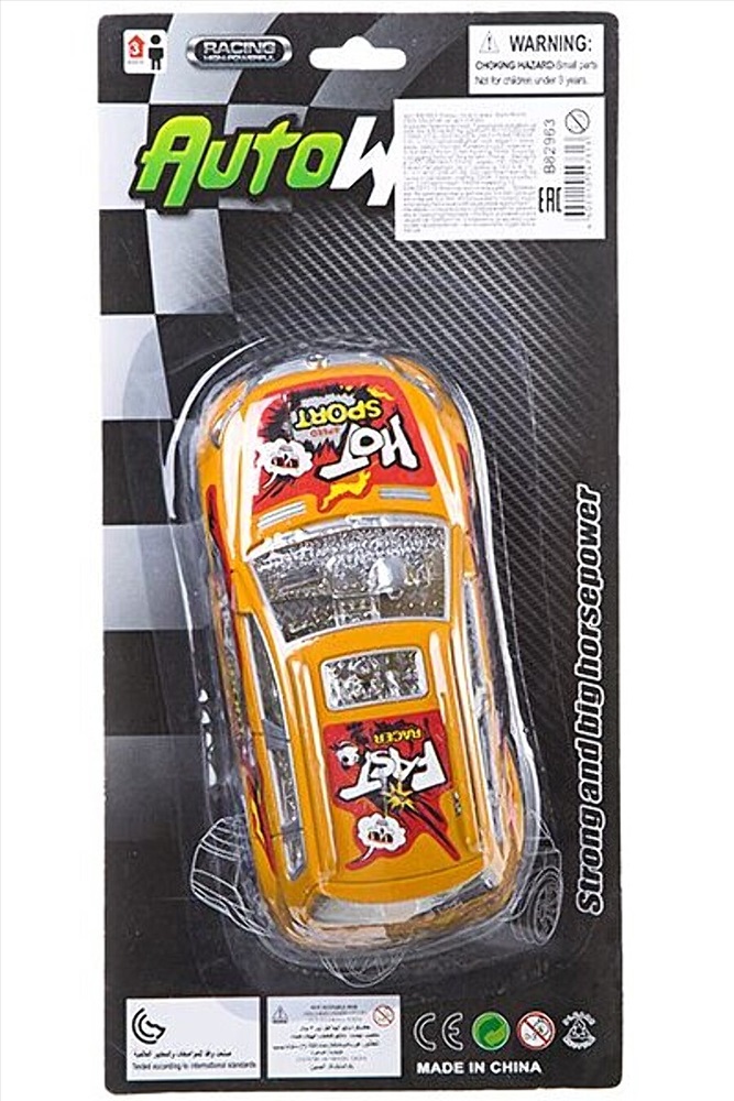 

Машина пластиковая, инерционная Auto World , CRD 15x31x8 см, арт. 0356A