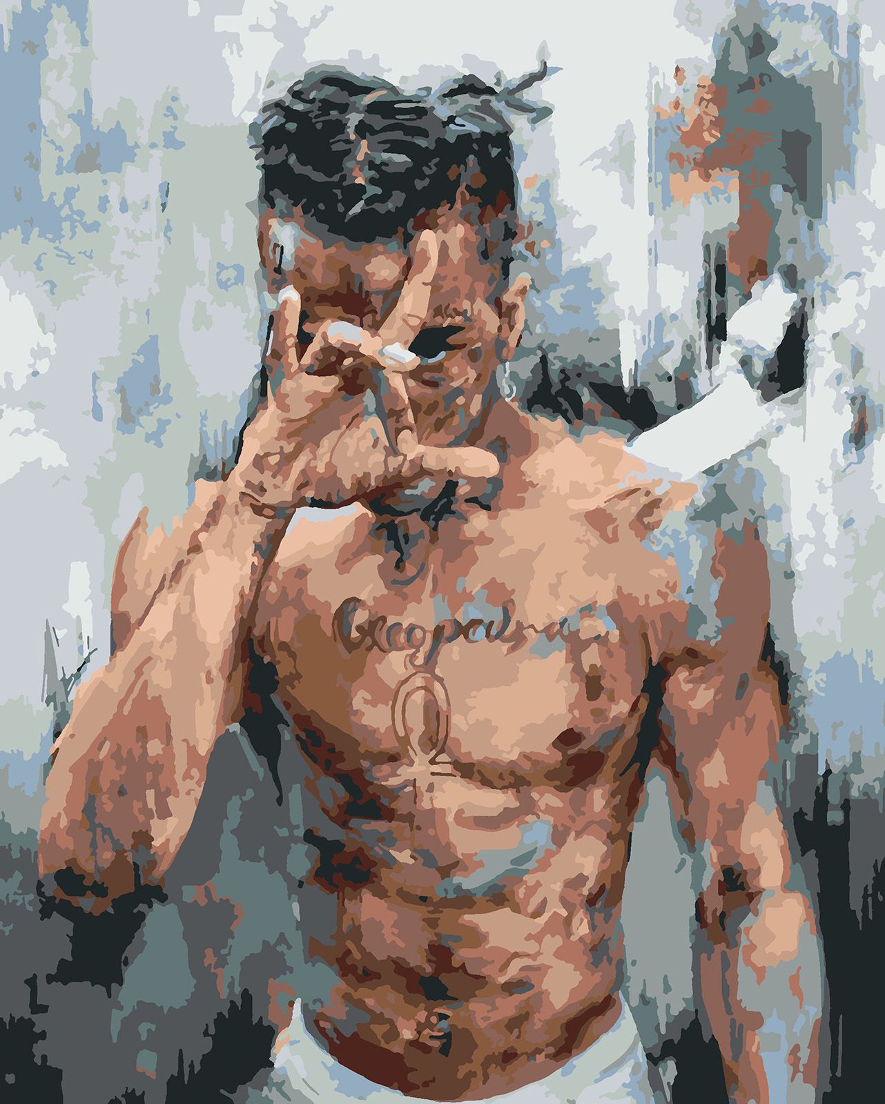 

Картина по номерам Красиво Красим XXXTentacion, 50 х 70 см, XXXTentacion