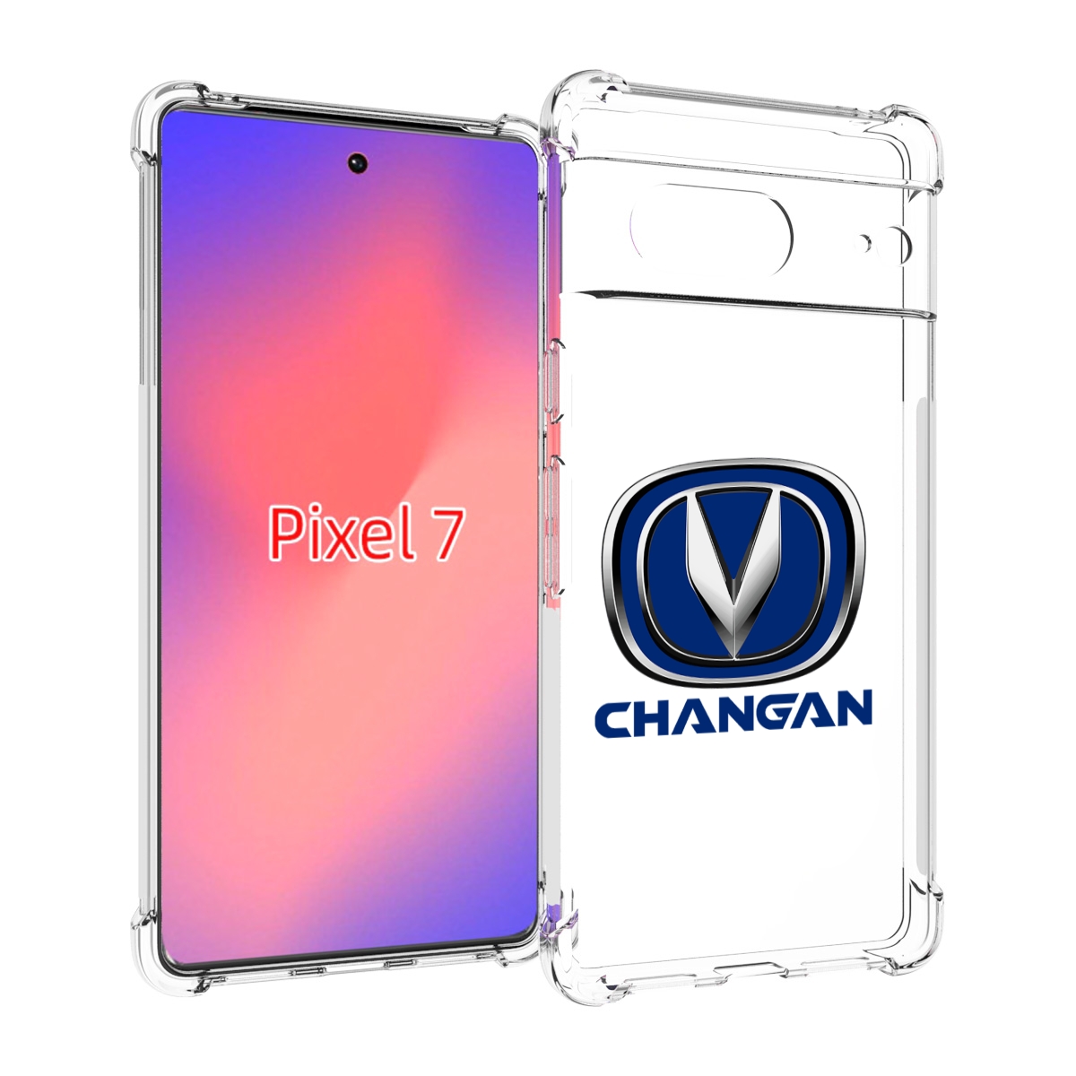 

Чехол Mypads Changan Мужской Для Google Pixel 7, Прозрачный, Tocco