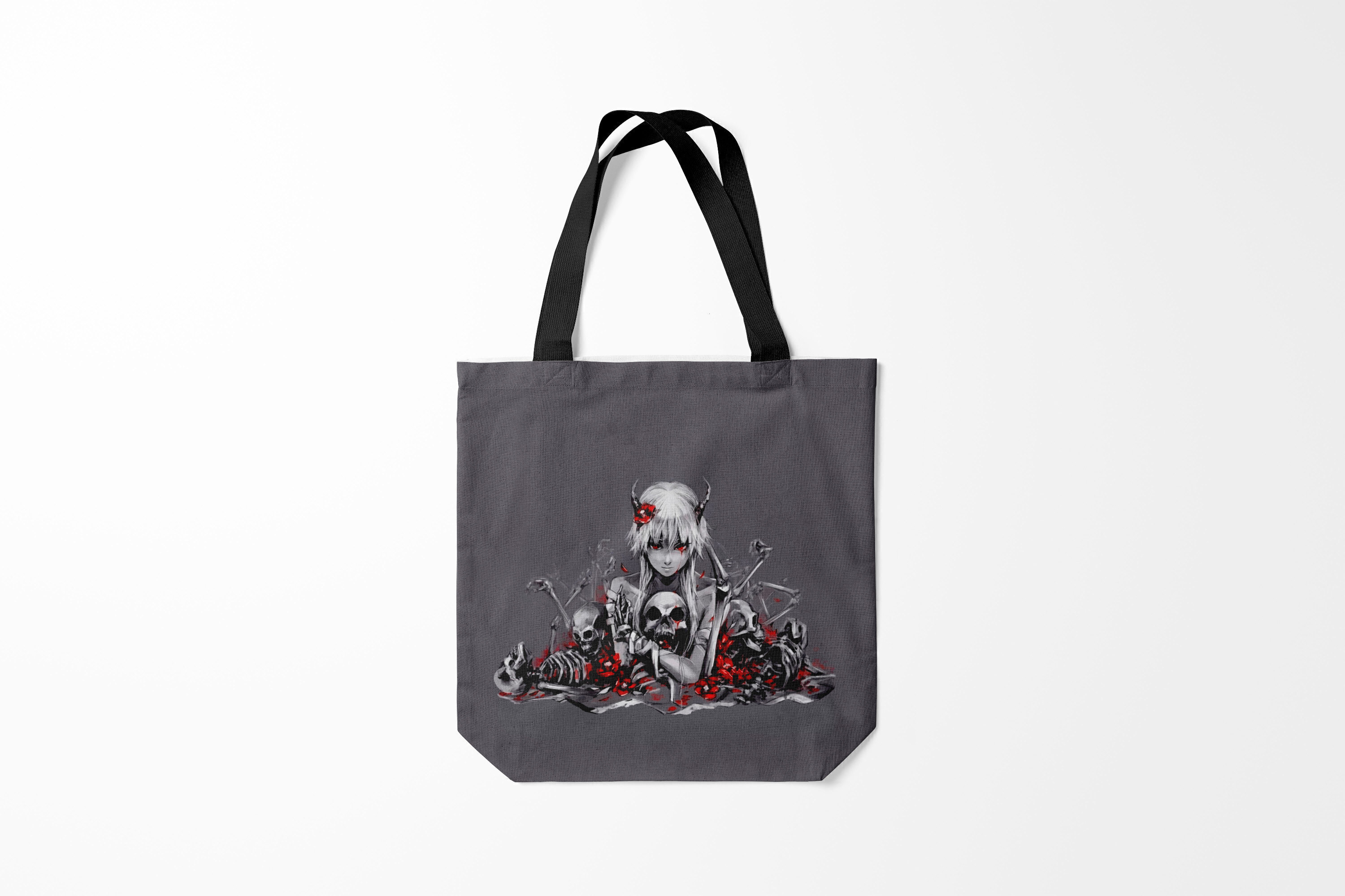 

Сумка шoппер унисекс Burnettie Черепа Santa Muerte, зеленый, Черепа Santa Muerte