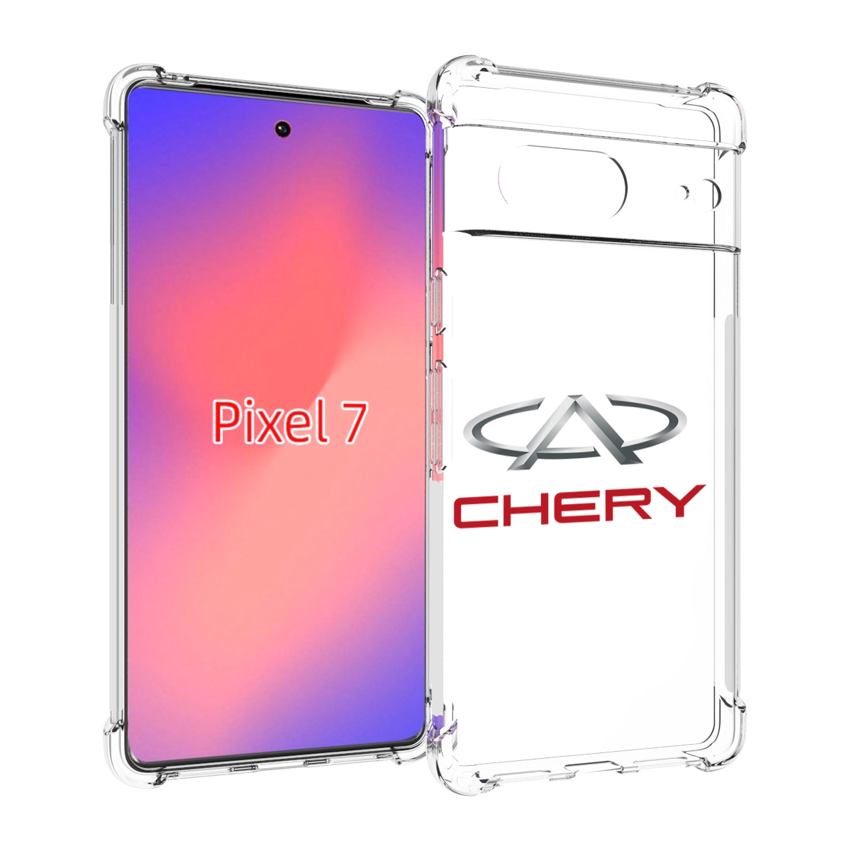 

Чехол Mypads Chery-3 Мужской Для Google Pixel 7, Прозрачный, Tocco