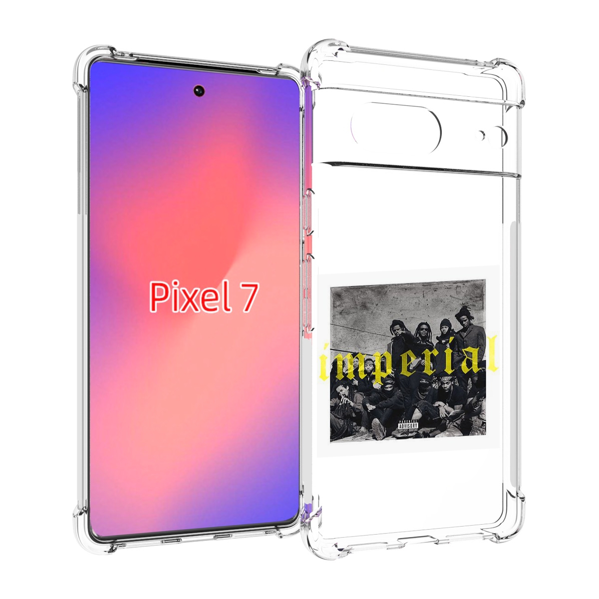 

Чехол Mypads Denzel Curry - Imperial Для Google Pixel 7, Прозрачный, Tocco