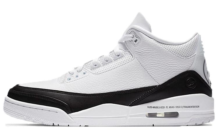 

Кроссовки унисекс Jordan Fragment Design x Air Jordan 3 retro sp white белые 40 EU, Белый, Fragment Design x Air Jordan 3 retro sp white