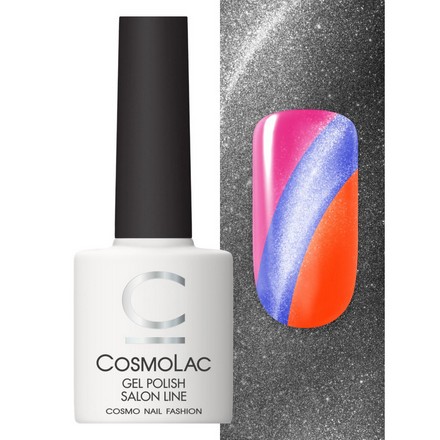 

Cosmolac, Гель-лак Cat Eye Silver
