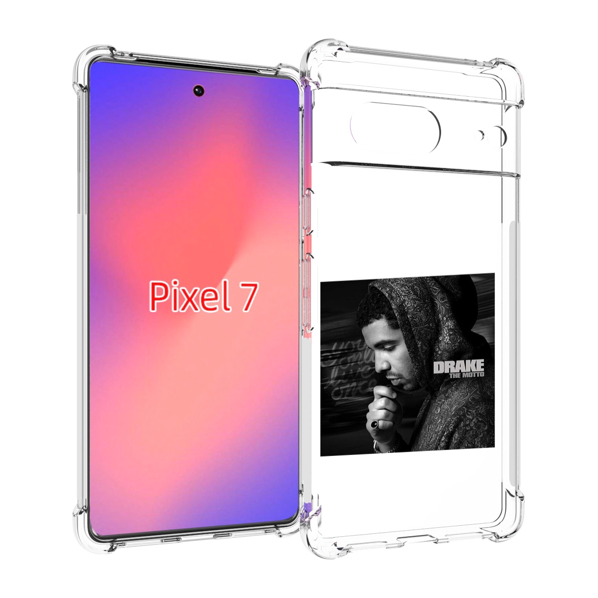 

Чехол Mypads Drake - The Motto Для Google Pixel 7, Прозрачный, Tocco