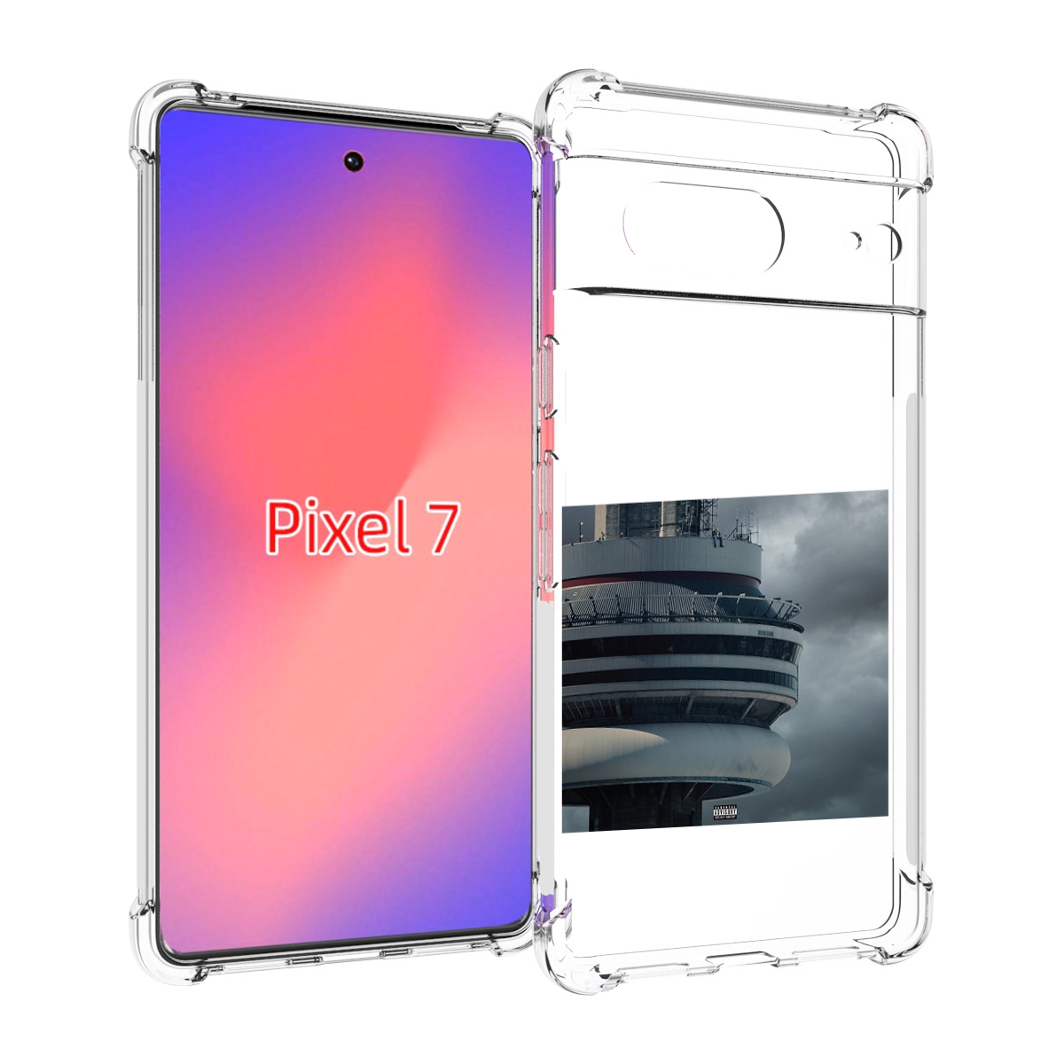 

Чехол Mypads Drake - Views Для Google Pixel 7, Прозрачный, Tocco