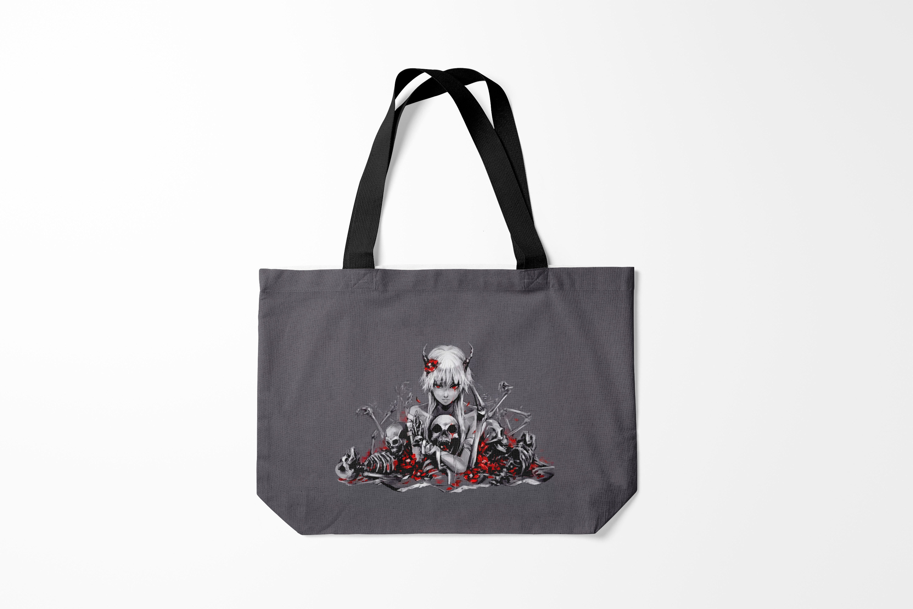 

Сумка шoппер унисекс Burnettie Черепа Santa Muerte, зеленый, Черепа Santa Muerte