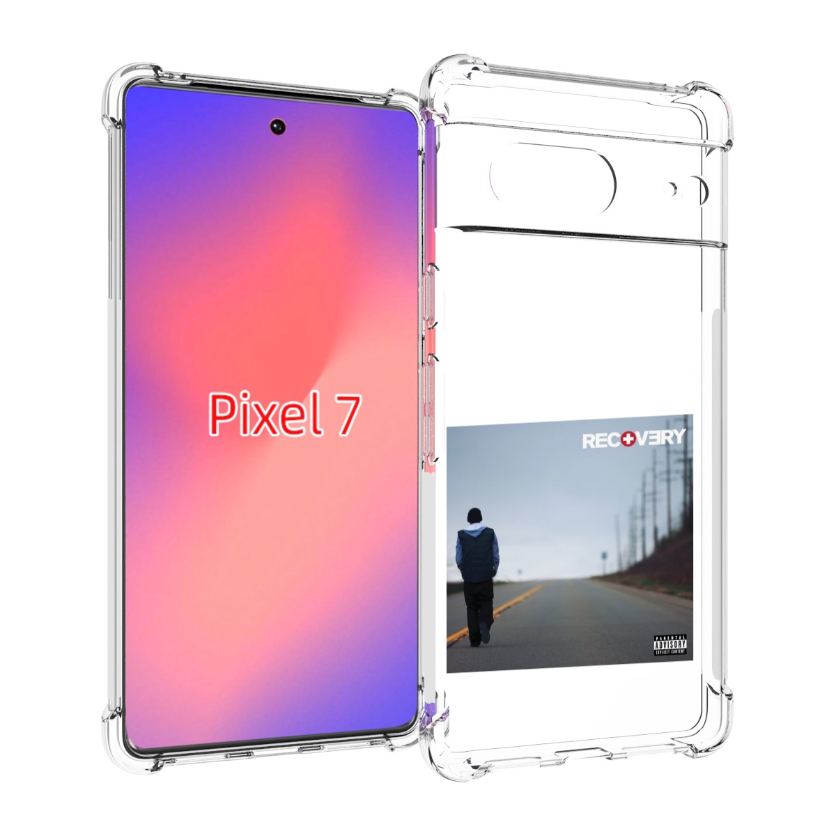 

Чехол Mypads Eminem Recovery Для Google Pixel 7, Прозрачный, Tocco