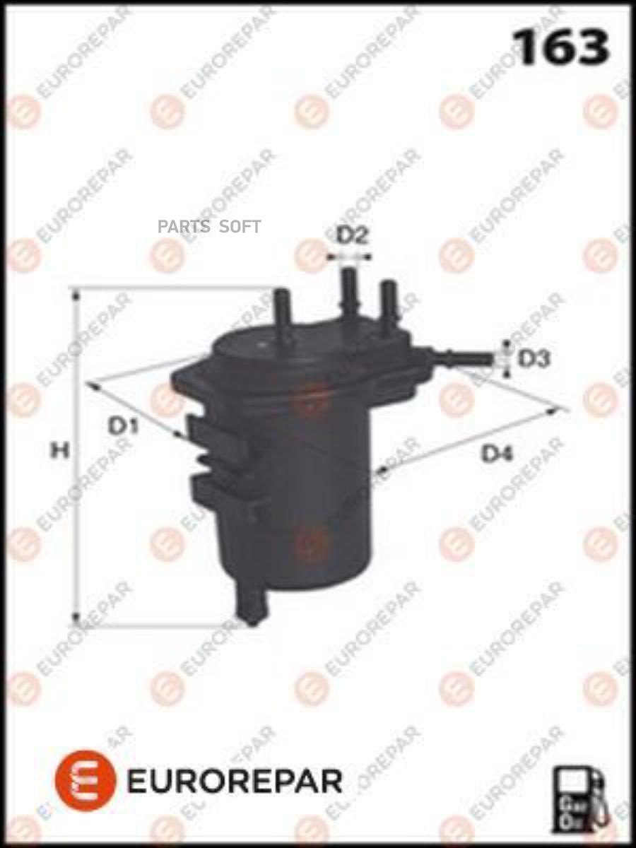 

Eurorepar Фильтр топливный (дизел) Renault Megane/Scenic 1.5DCI 02>