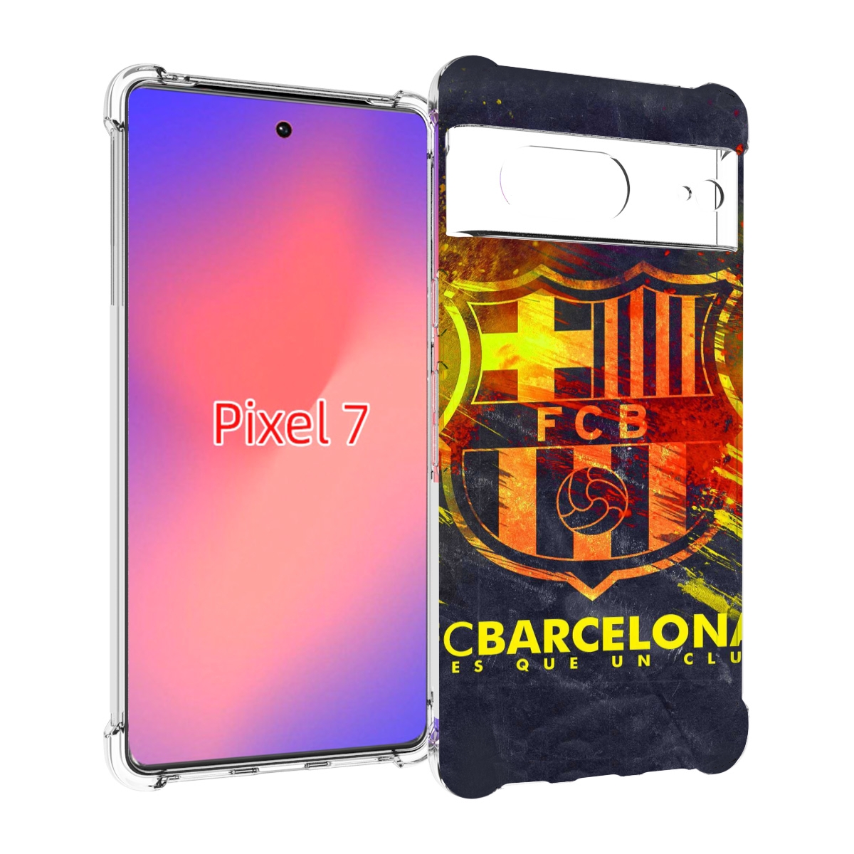 

Чехол Mypads Fc-Barcelona-Wallpaper-3 Для Google Pixel 7, Прозрачный, Tocco