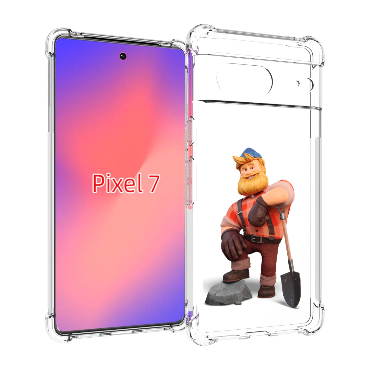 

Чехол Mypads Farmville-2 Для Google Pixel 7, Прозрачный, Tocco