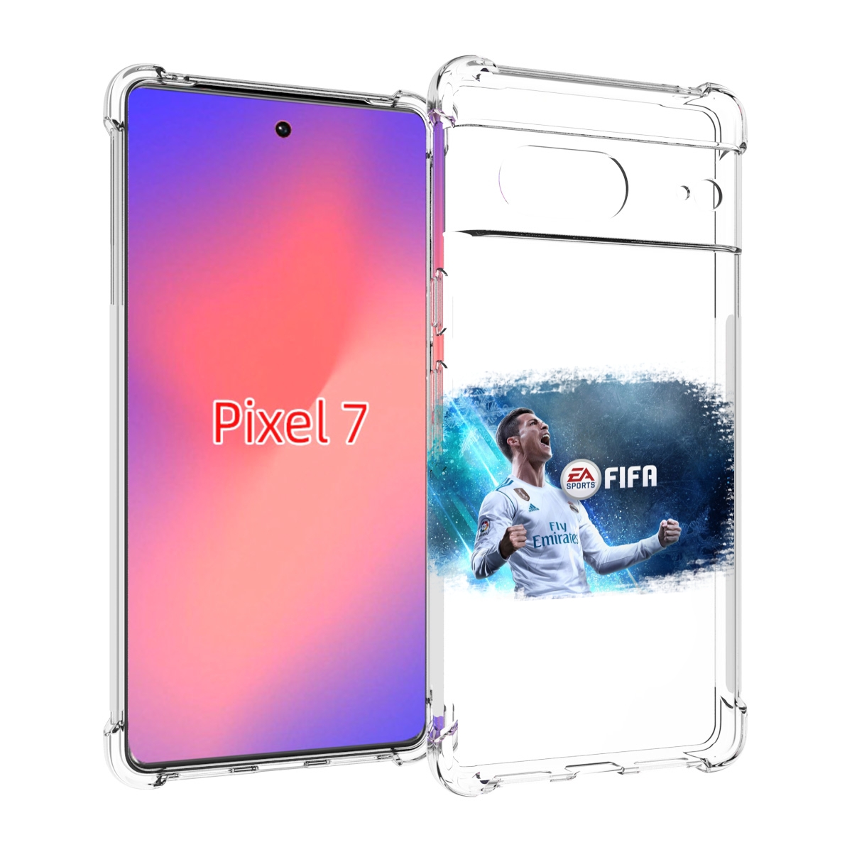 

Чехол Mypads Fifa Логотип Для Google Pixel 7, Прозрачный, Tocco