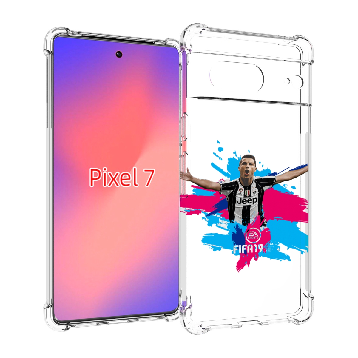 

Чехол Mypads Fifa 2022 Мужской Для Google Pixel 7, Прозрачный, Tocco