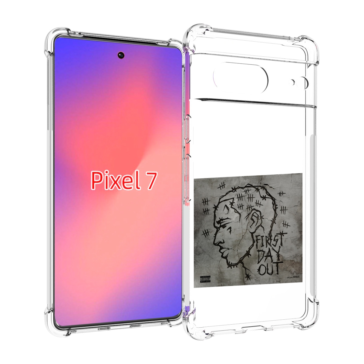 

Чехол Mypads First Day Out Для Google Pixel 7, Прозрачный, Tocco