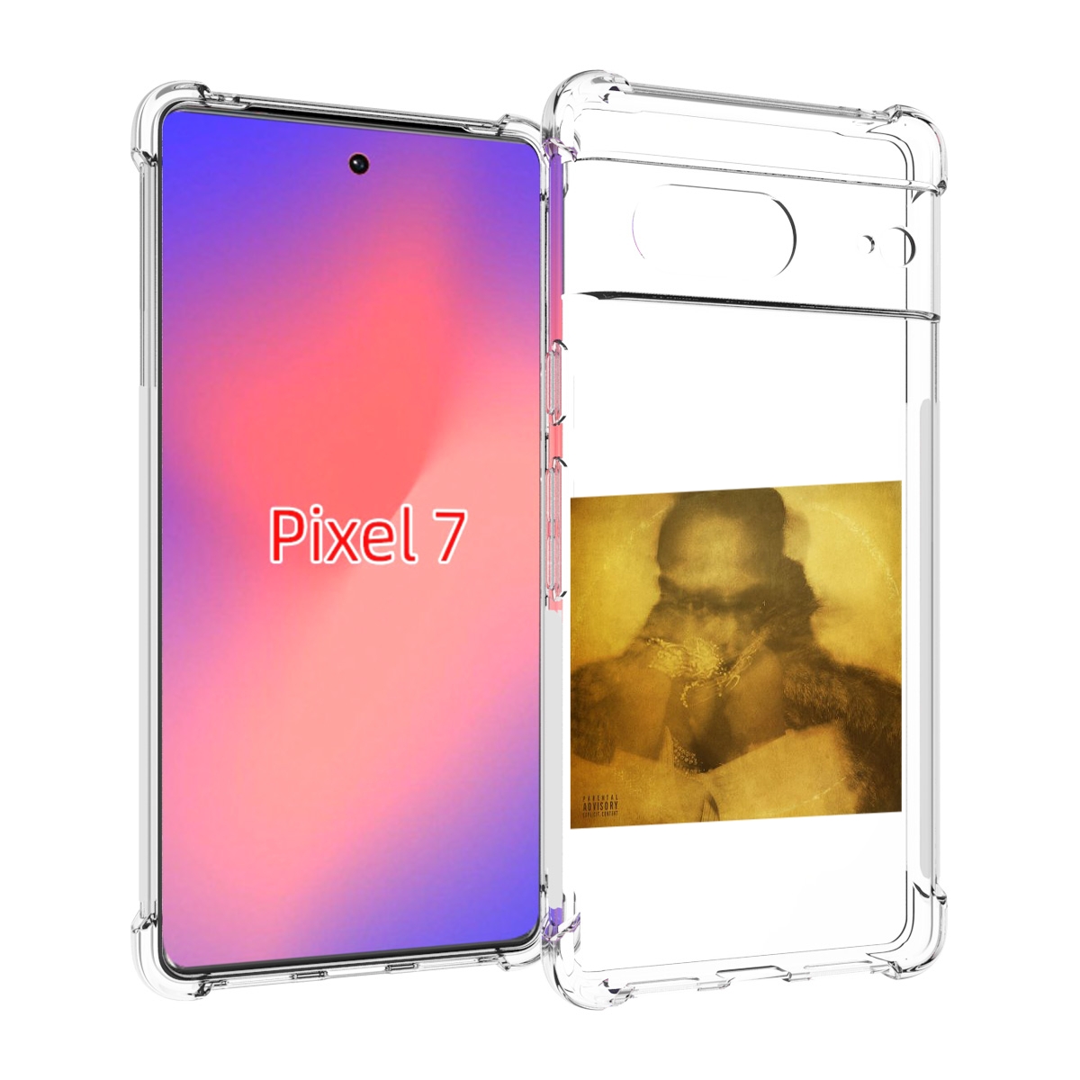 

Чехол Mypads Future - Future Для Google Pixel 7, Прозрачный, Tocco