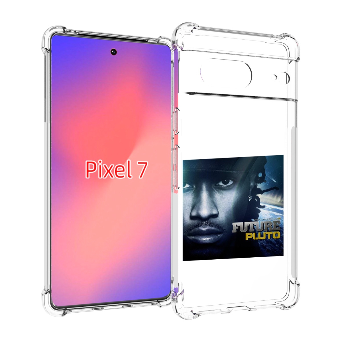 

Чехол Mypads Future - Pluto Для Google Pixel 7, Прозрачный, Tocco
